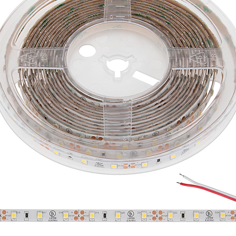 5m Single Color LED Strip Light - Eco Series Tape Light - 12V / 24V - IP20
